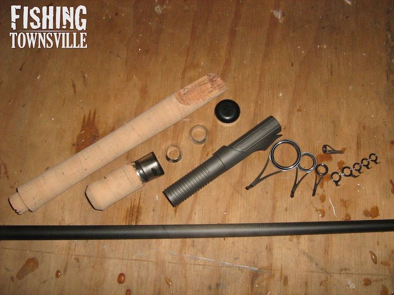 ACM Custom Rod Build Progress Fishing Townsville